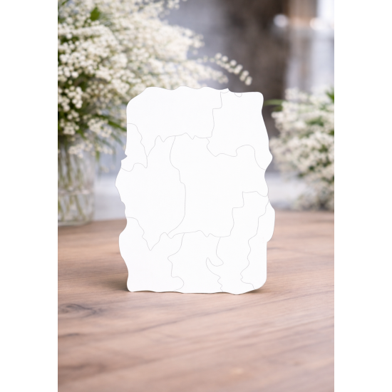 Asimetrik ( Desenli ) Süblimasyon Termoplast Magnet